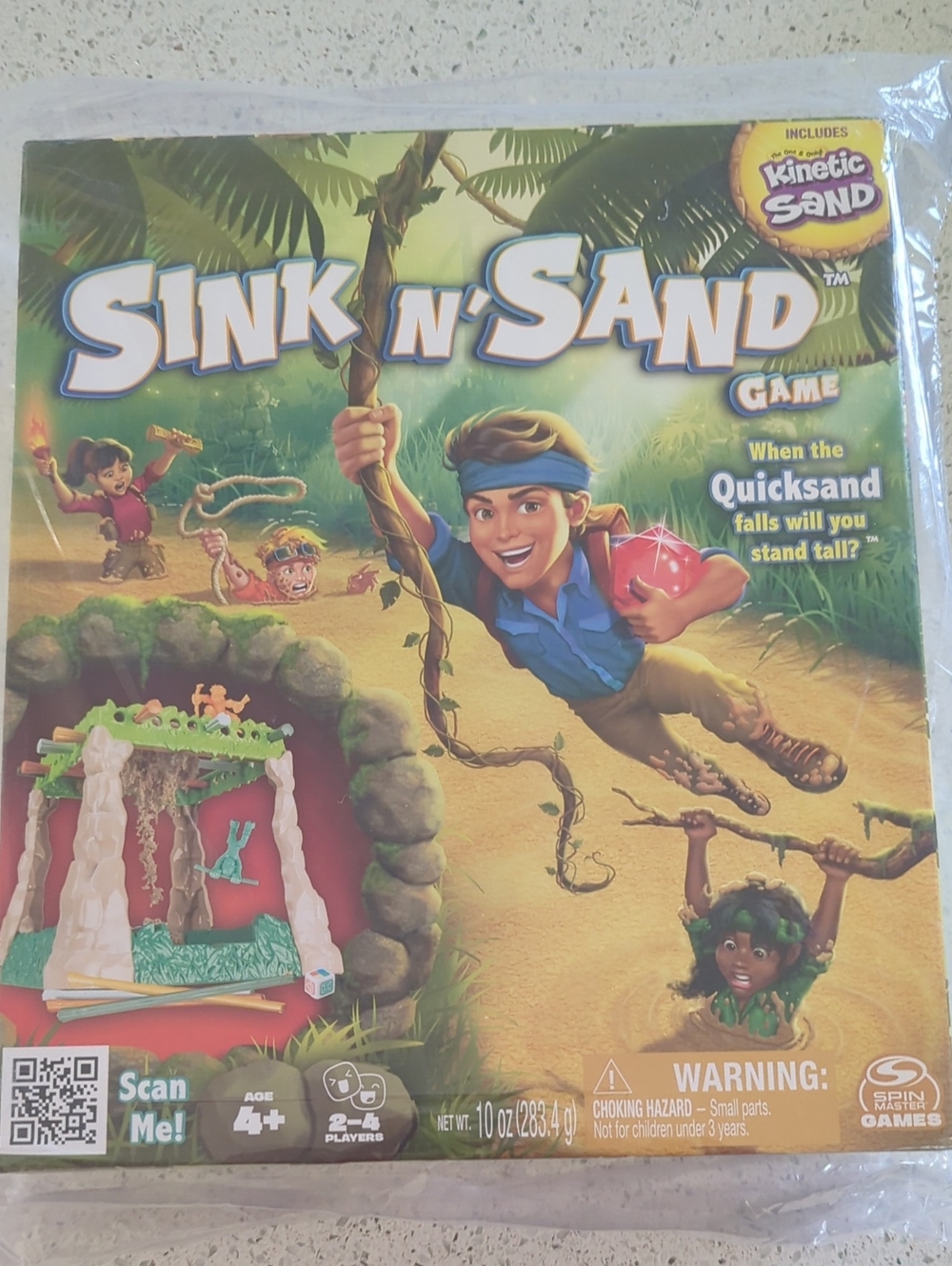 Sink N' Sand Kids Game by Spin Master - Kinetic Sand